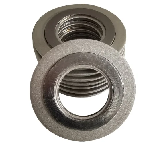 Support customization spiral wound gasket Inner and outer ring various specifications stainless steel spiral wound  gasket
