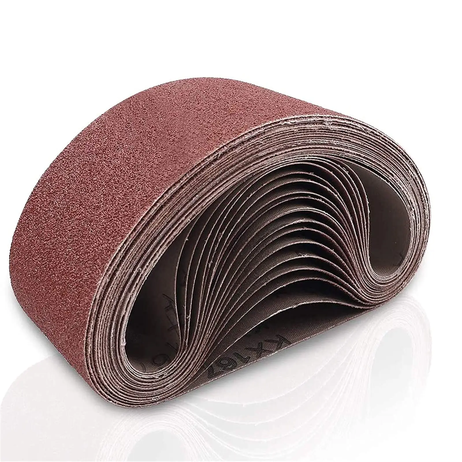 Customizable Emery cloth  sanding belt for glass wood metal Aluminum Oxide Ceramic OEM  Abrasive belt