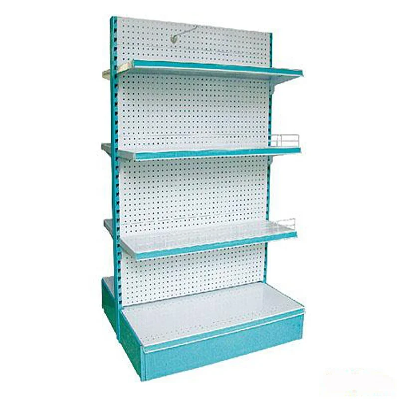 Supermarket Shop Store Display Metal Iron Shelf Shelving Racking Gondola