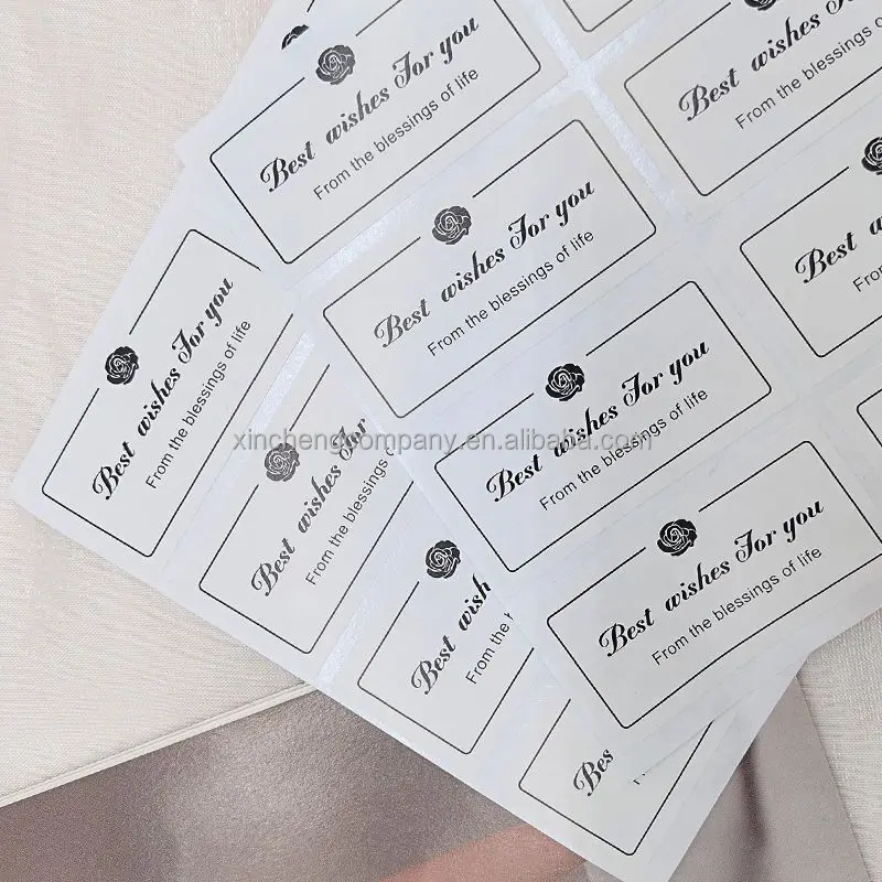 OEM/ODM cute stickers customised stickers for packaging thank you stickers for small business