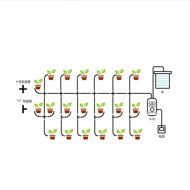 Smart Drip Irrigation System Automatic Drip Irrigation Kit Indoor Watering Kit