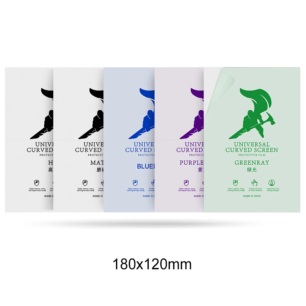 Premium Quality 18x12cm Cutting Machine Material  TPU Hydrogel Film Nano Soft Screen Protector For Films Cutting Machine
