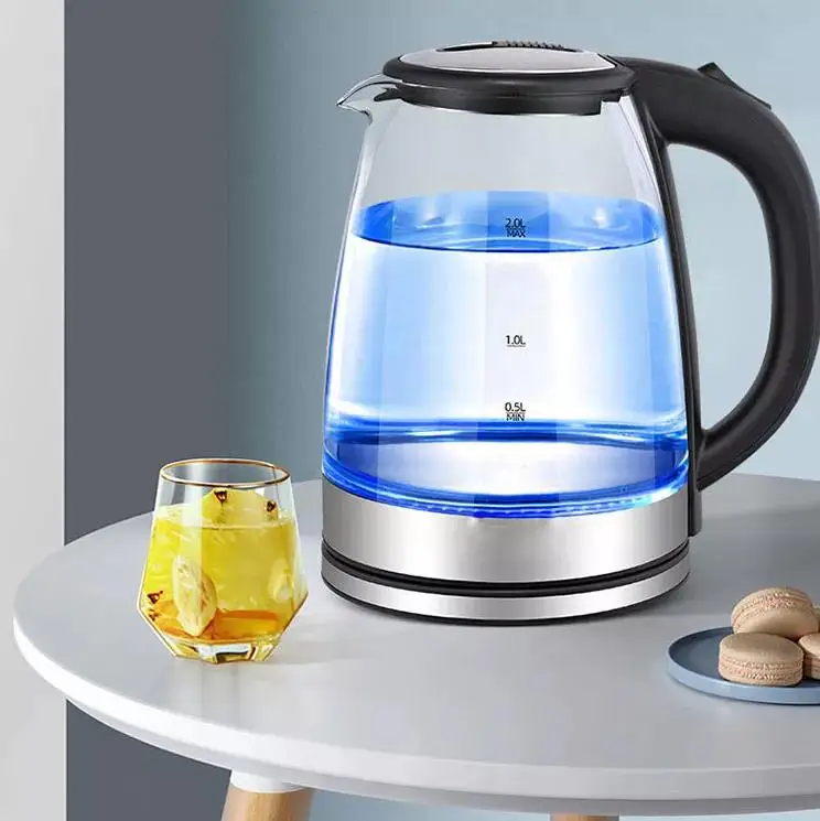 Скорость-кипения воды чайник светодиодным индикатором 2.0L бойлер газовый котел водонагреватель без добавления бисфенола А