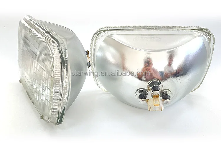 factory directly sale 7 inch square 6052 sealed beam for headlight tungsten filament type