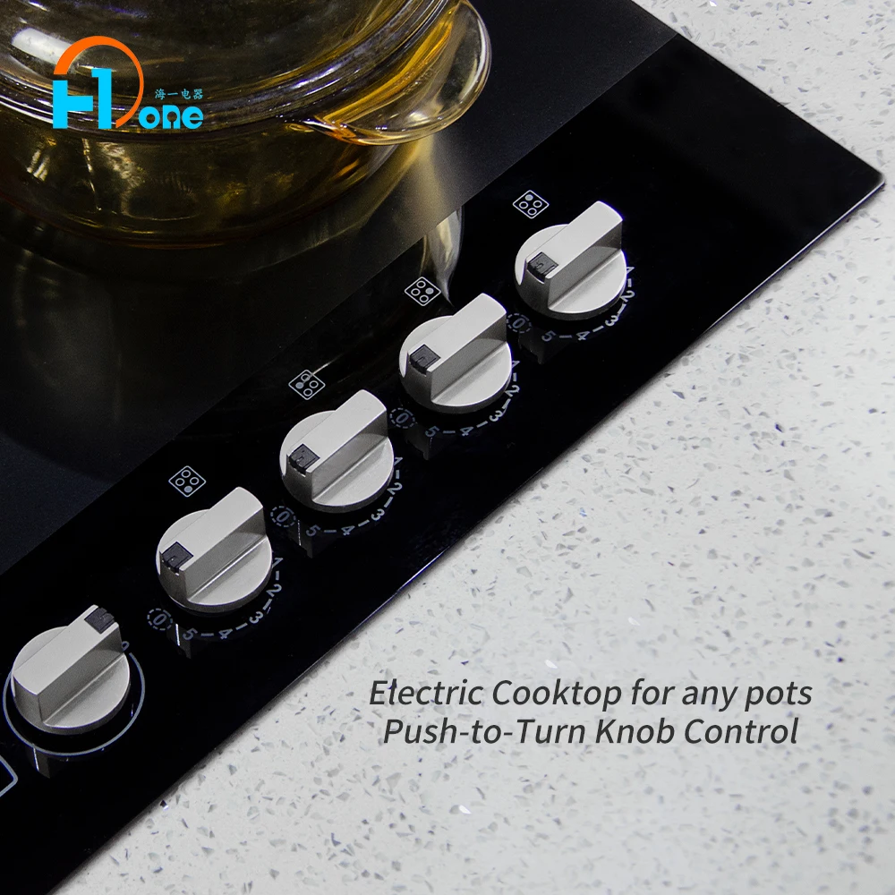 Good Pricing & Low Moq  220V~240V Four Burner Ceramic Range Cooker For Countertop Cleaner Wholesale High Quality