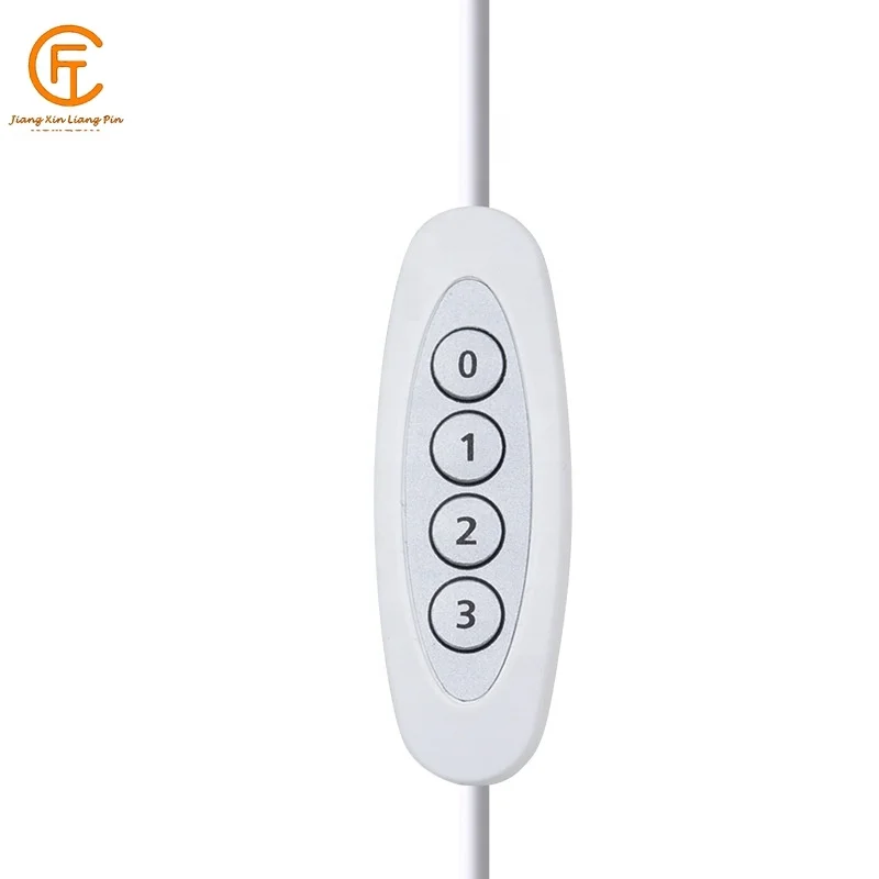 RF wireless remote control USB 2.0 male to micro male audio four button control switch line