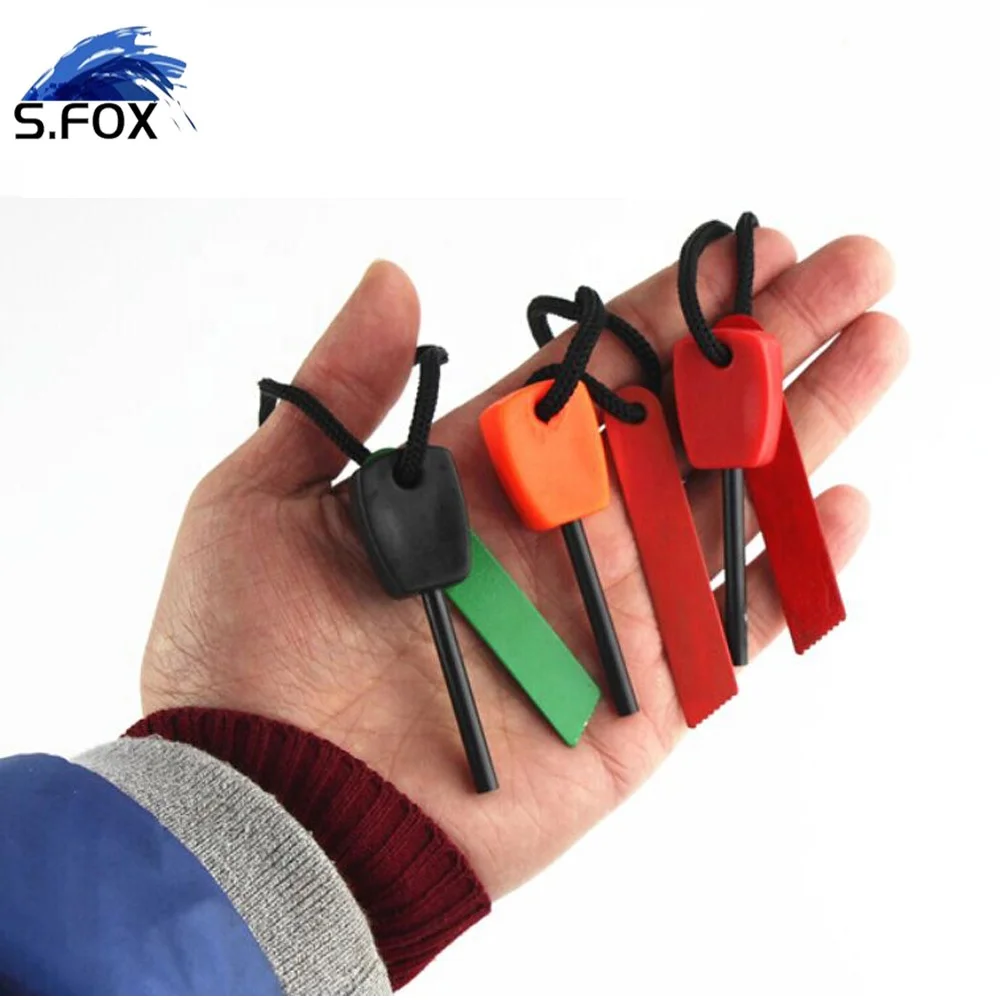 Camping Survival Outdoor Equipment Economic Version Mini Flint Waterproof Magnesium Bar