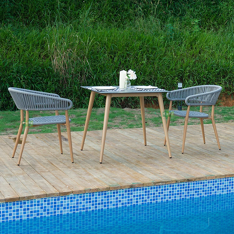 Оптовая продажа, садовая мебель, Плетеный обеденный стул, уличный E1144