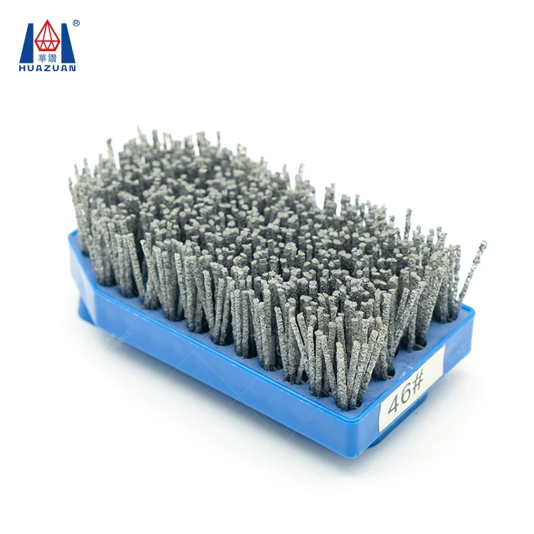 Diamond abrasive tool Fickert polishing brush for stone