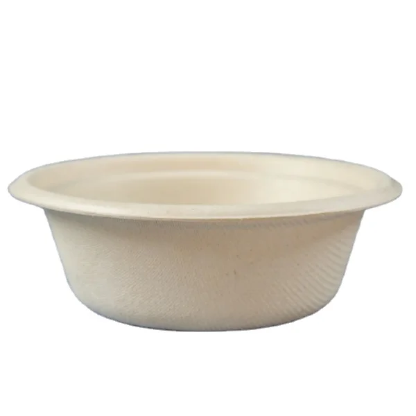 350ml round bowl take away soup container fast food packaging Biodegradable and eco friendly