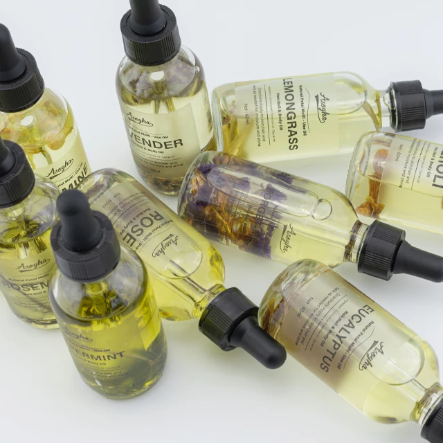 Popular New Bulk Private Label 15 Flavors Forget-me -not Jasmine Rose Multi use Petal Flowers Oil Essential Oil For Facial Care