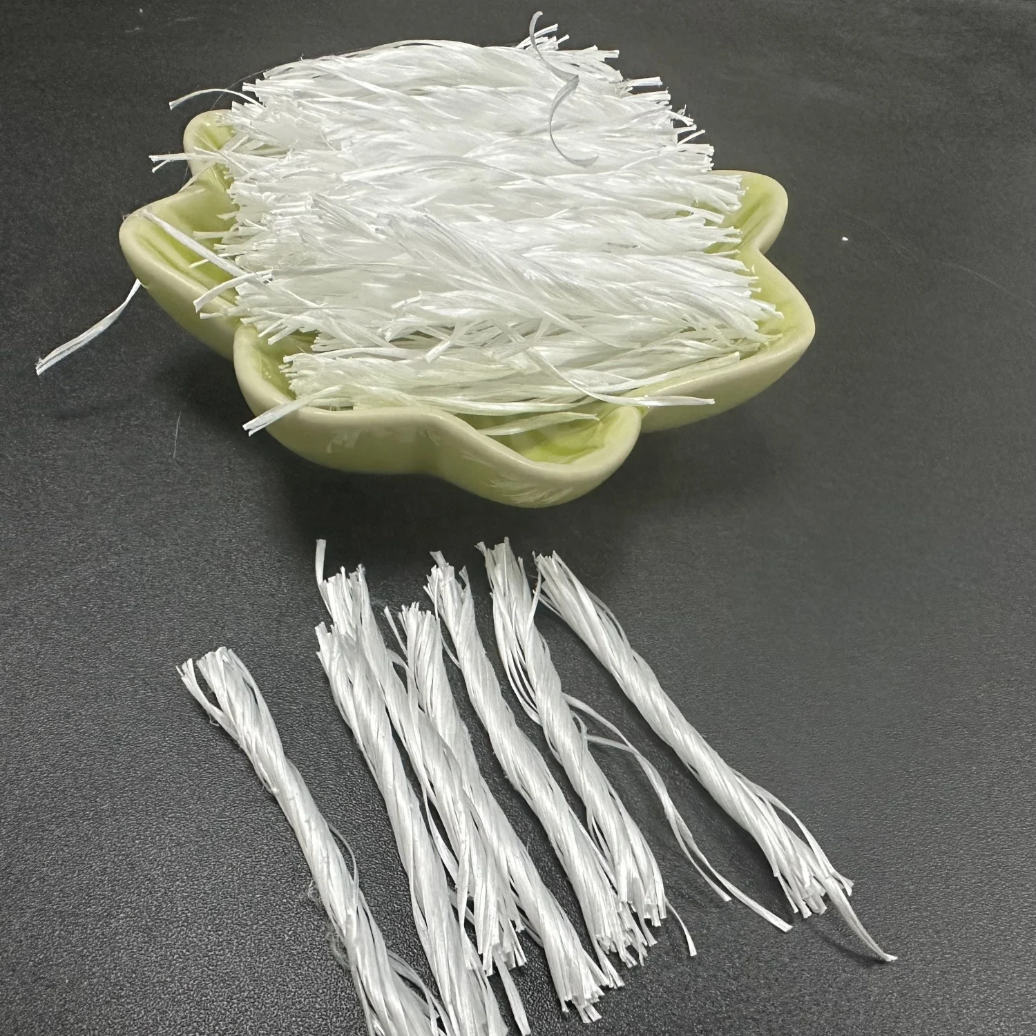 PP Twist Fiber PFRC Used In The Construction Of Underground Structures To Improve Their Cracking Resistance And Durability