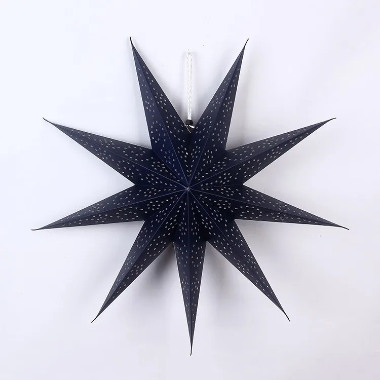 Hanging Paper Star for Christmas Decorations
