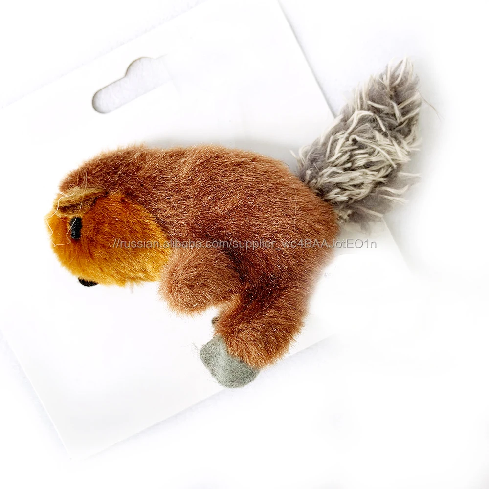 Необычные забавные Экологичные плюшевые производство коричневый Медведь Форма кошка игрушка для littlest Магазин