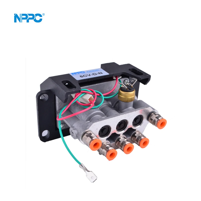 5CV-D-N  new design FIVE HOLE DUMP TRUCK CONTROL with PTO function pneumatic control valve