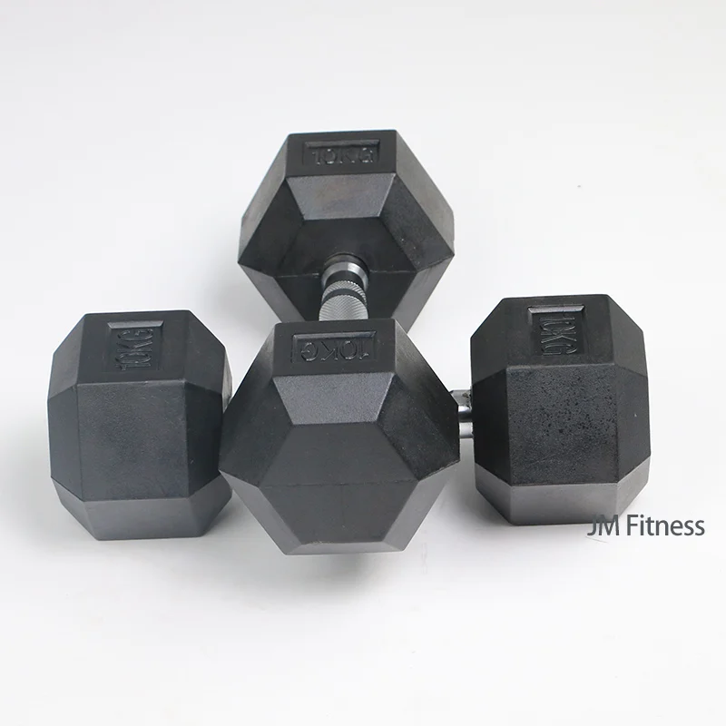gimnasio workout dumbbells set lbs 10 kg 50kg barbell dumbbells hexagon dumbbell design