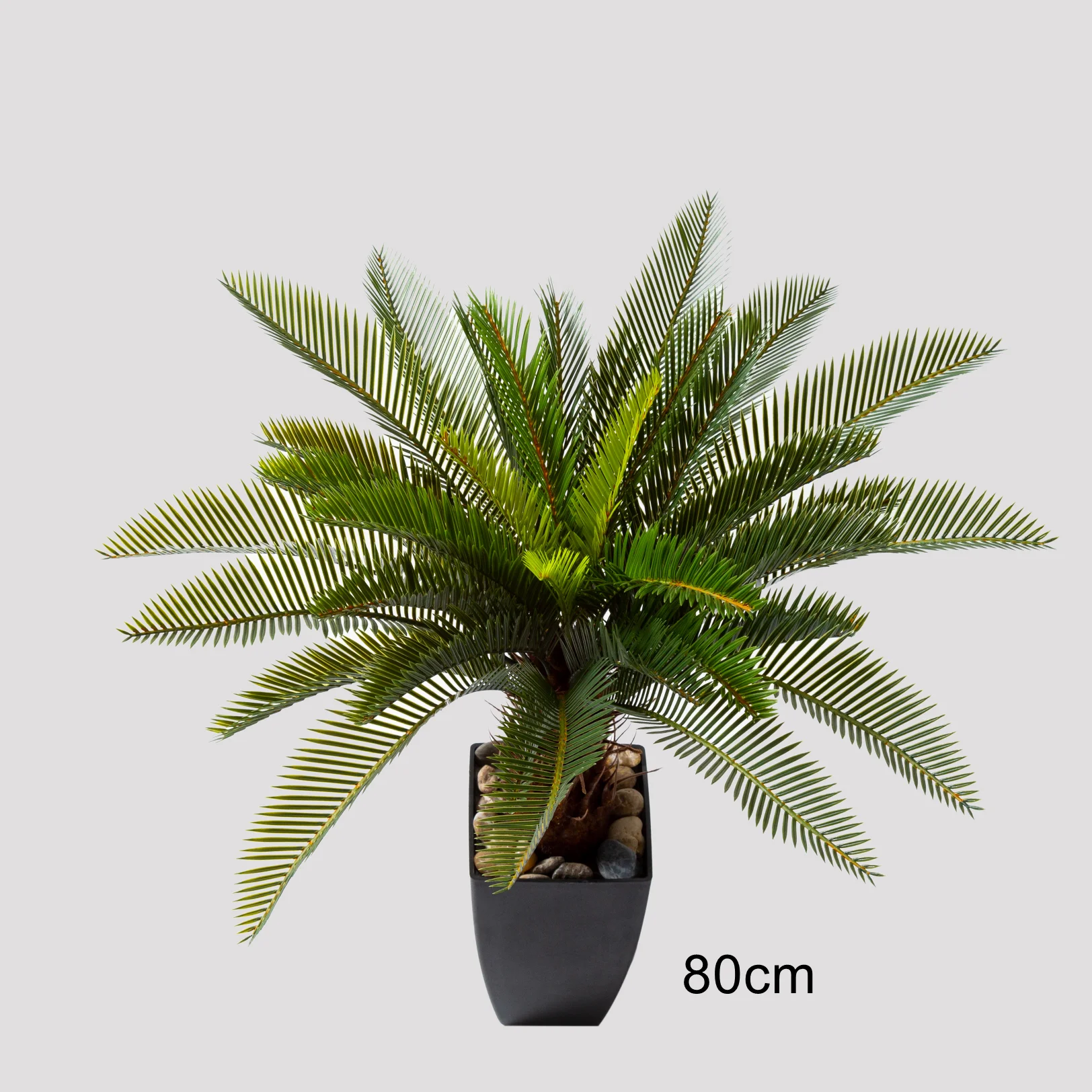 Outdoor Lifelike Artificial Pot Plants Cycas Revoluta Artificial Bonsai Tree Indoor Decorative