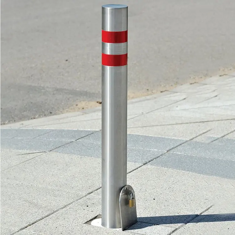mounted  parking bollards cast iron  bollard street security road blocker/road traffic barrier
