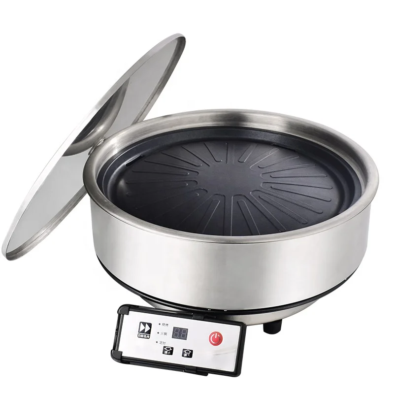 Korean Electric Stainless Steel Bbq Grill Factory Direct Sell Built In BBQ Grill