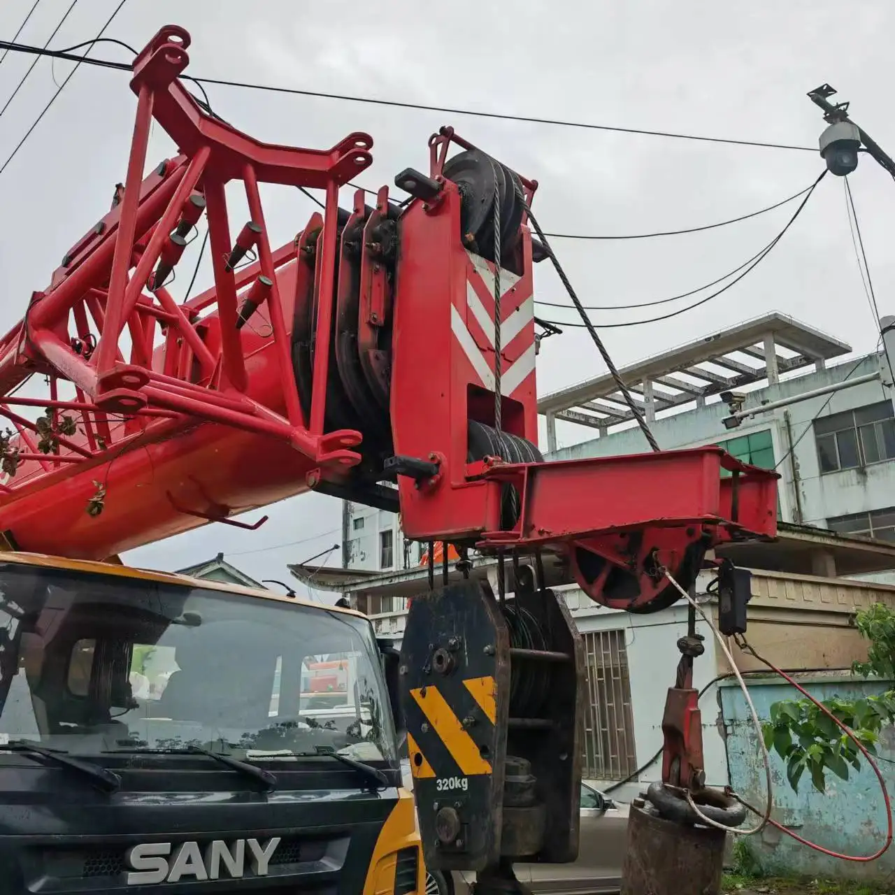 Used China Made Sany Crane Stc 250c Sany Original Truck Crane Stc 250c for Sale in Shanghai in Good Condition