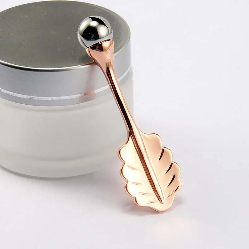 Hot Sale Eco Friendly Metal Massage Sticks Eye Cream Spoon Spatula Eye Cream Massage
