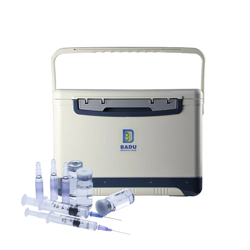 18L Portable Medical Icebox Insulin Vaccine Carry Plastic Cooler Box