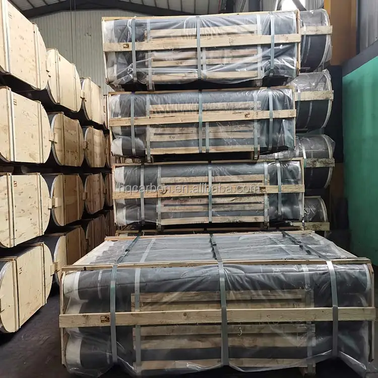 Advantages price RP 100mm graphite electrode with 3TPI nipples