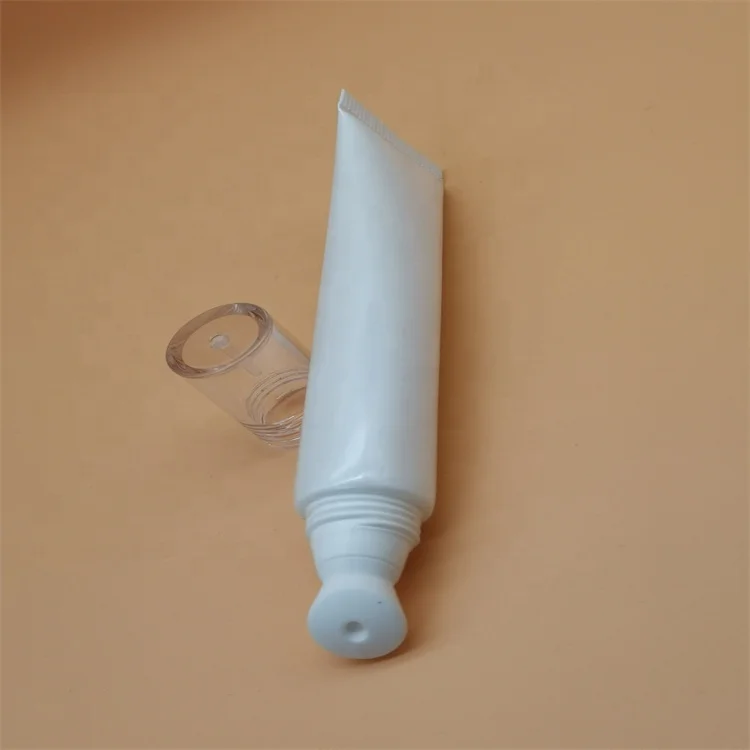 15ml metal applicator empty Eye Cream cosmetic sugarcane soft tubes squeeze container for cooling eye