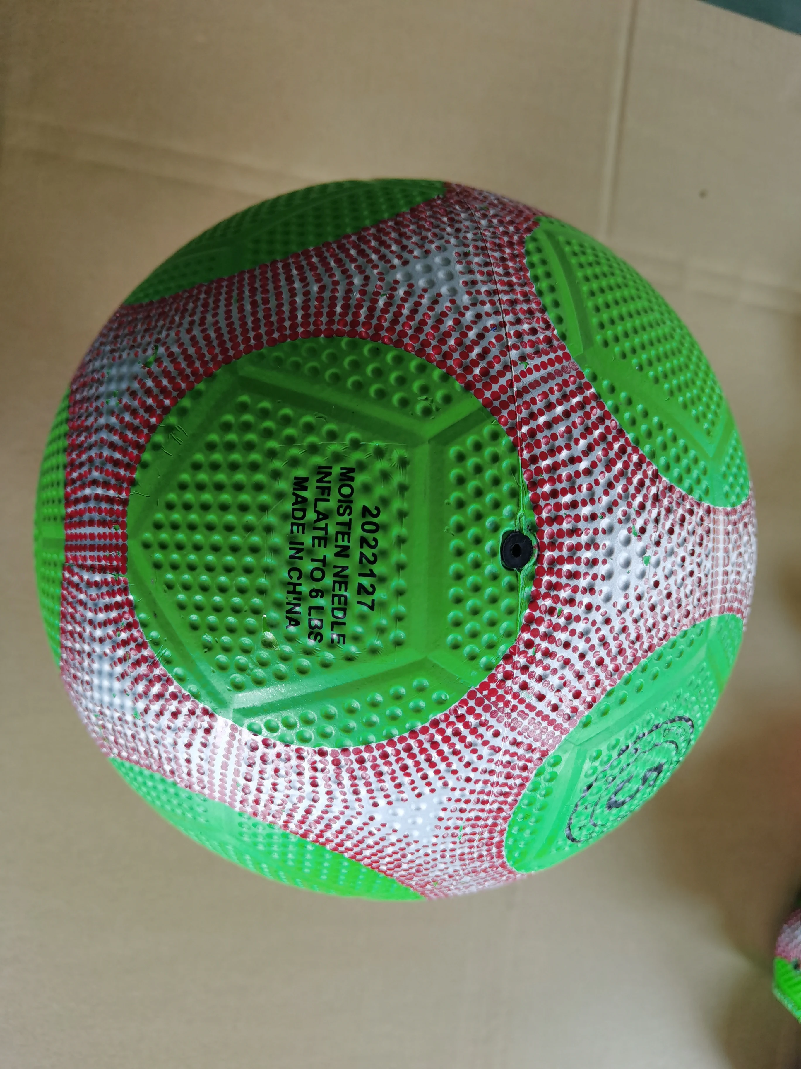 World Cup Sport Ball 1 Soccer Training Rubber Football