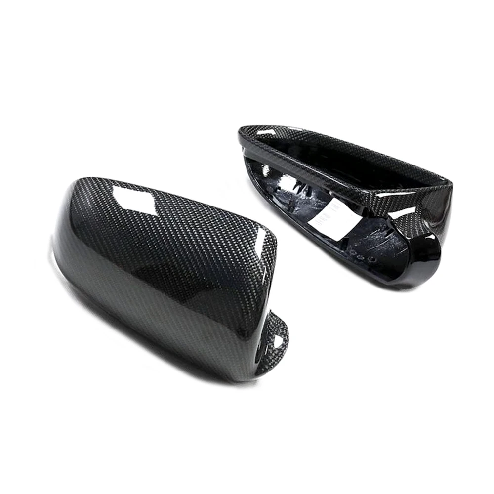 Real Carbon Fiber Rearview Mirror Cover for Audi A3 S3 A4 B7 A6 S6 2004-2008 Side Mirror Cap Shells Replacement Type