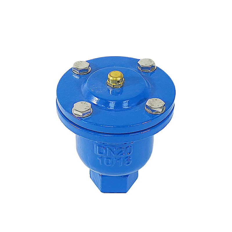 Industrial commercial factory made cast iron water oil float ball type ductile iron air vent valve flange and exhaust vent valve