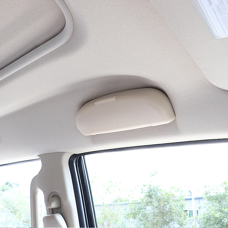 LEYI Beige Car modification ABS  High quality Auto parts wholesale Car glasses case for Pajero V97 v93 V87 v73