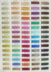 Hot-selling color metallic yarn lurex embroidery thread for knitting and weaving M/MH/MX Type
