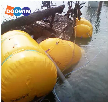 Heavy Ship Salvage Pvc Coated Fabric Underwater Inflatable Boat Lift Air Lifting Bags