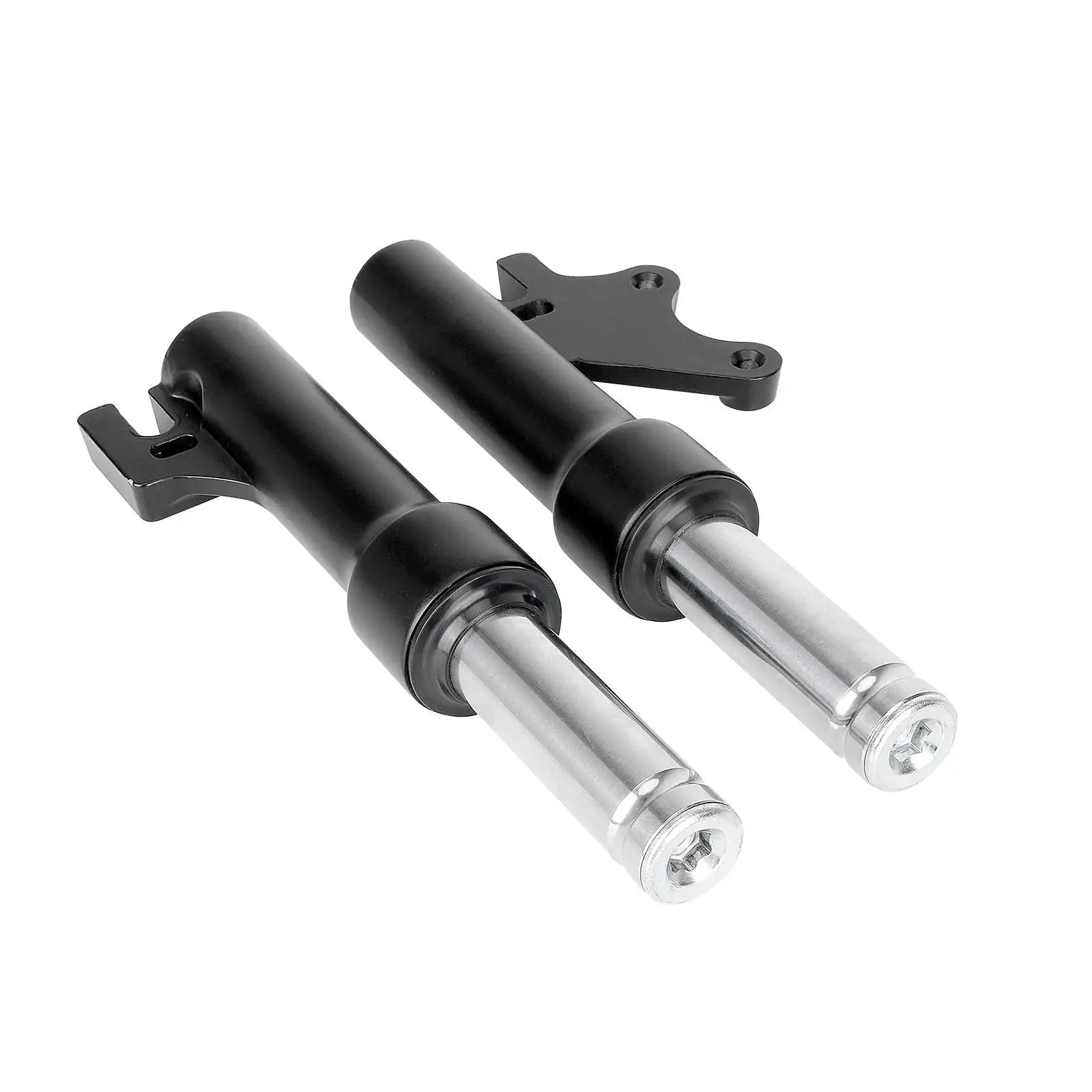 Front Fork Suspension for Motor Aluminum Alloy Shock Absorbing Open Forks for Motor Electric Scooter Accessories