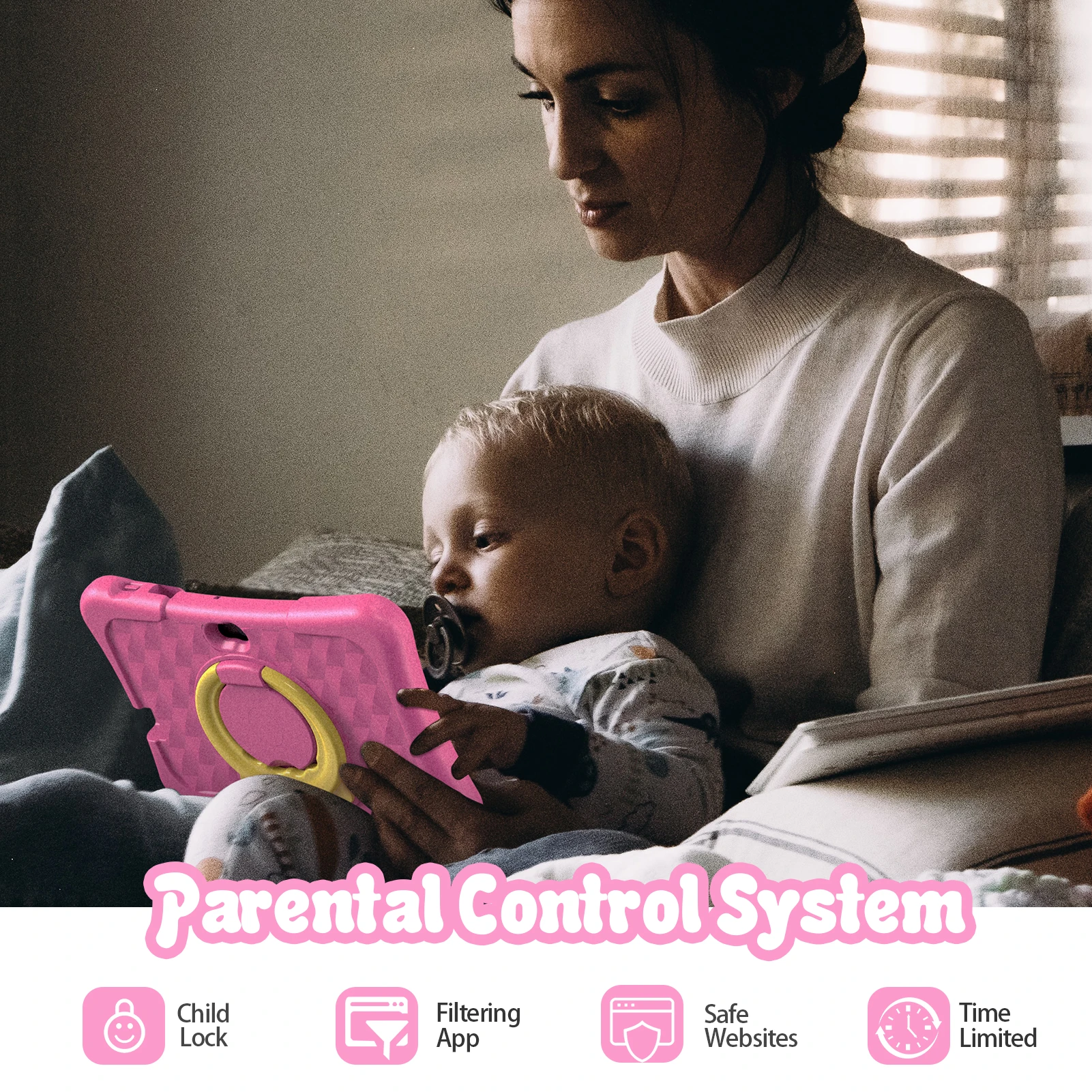 Притомья K7 PRO Kids четырехъядерный планшет 1024 * 600HD экран 2 Гб оперативной памяти 32 встроенной 7 дюймов планшетный ПК для детей