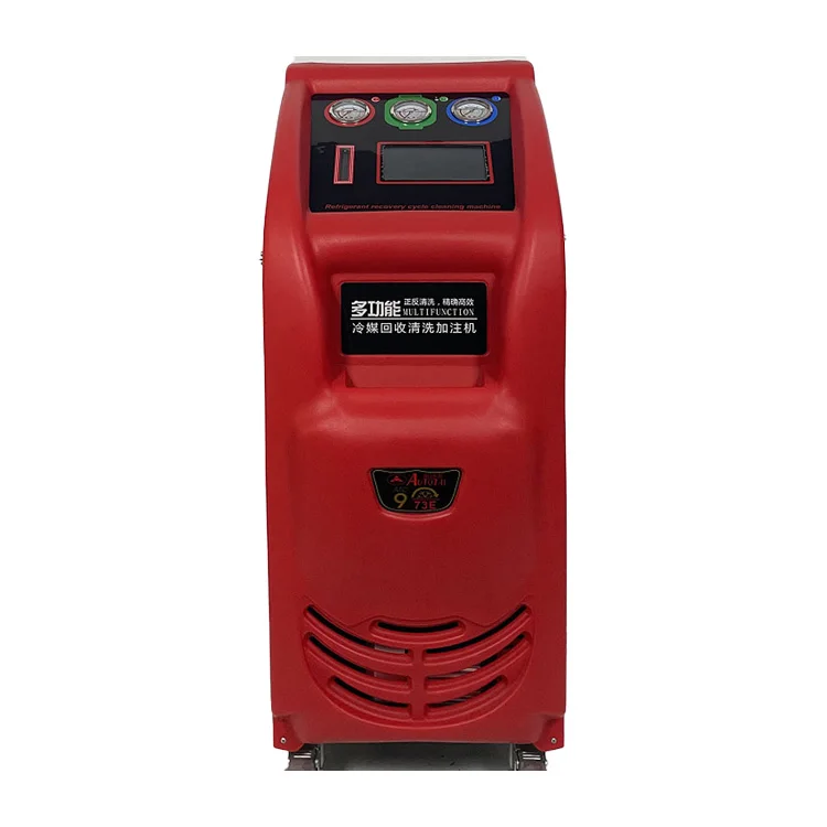 ATC-973 R134a Automatic Air Conditioning Refrigerant Recovery Machine Car Care Equipment for Filling and Cleaning