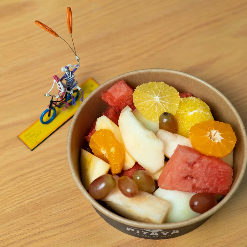 Одноразовая бумажная Салатница 25 унций с пла/ПЭ покрытием 750 мл