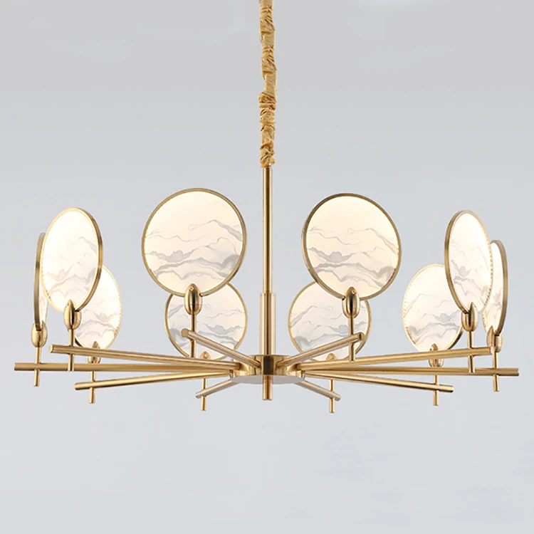 Custom large wedding Chandelier modern LED crystal chandelier lighting banquet chandeliers ceiling light