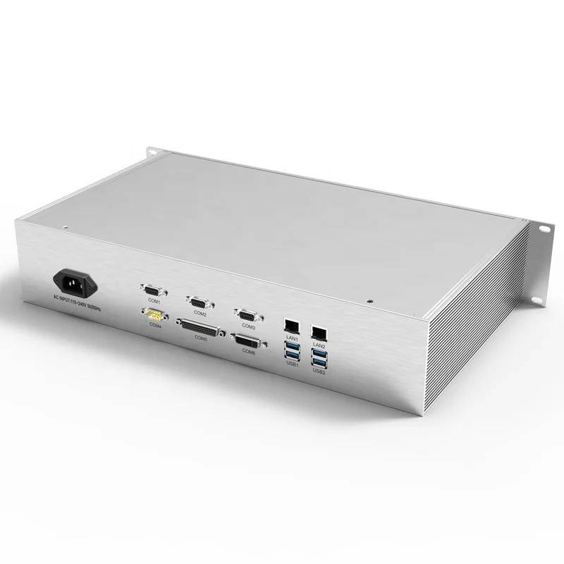 YONGGU-C12  2u rack mount chassis industrial pc case flat side, with 5mm faceplate 482*89-250