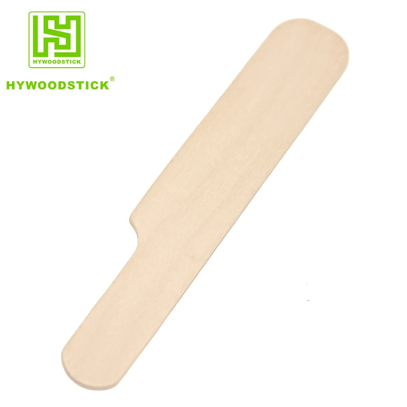 Manufacture 100% Biodegradable Private Label Bamboo Tongue Depressor Wooden Large Wax Match Stick With Logo