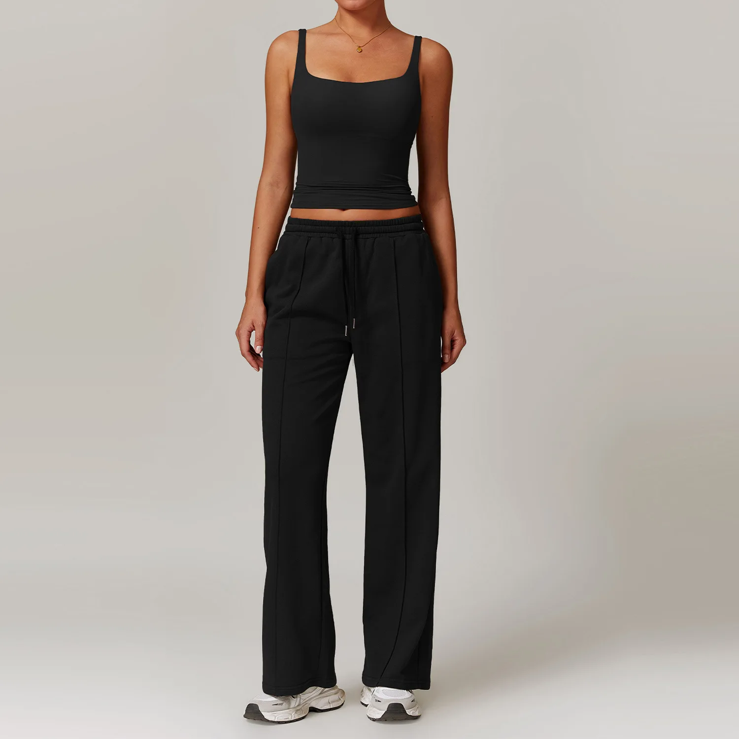 Autumn Winter Fitness Yoga Shirts Casual Gym Long Sleeve Loose Sports Sweatshirts  high waist slimming  sports suit for Women