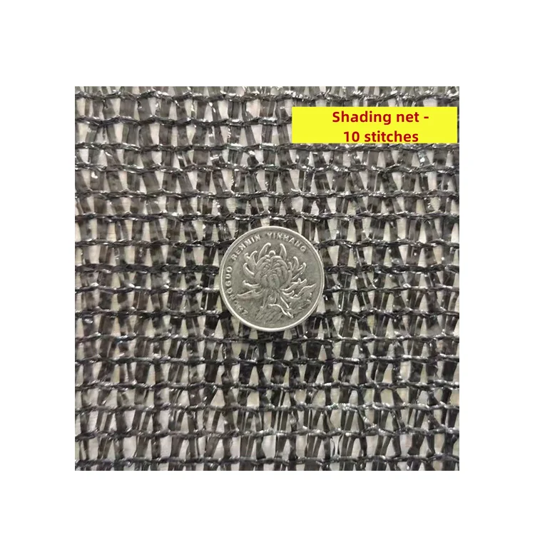 Shade net mesh greenhouse black tape wire fence net plastic shade netting for greenhouse agricultural