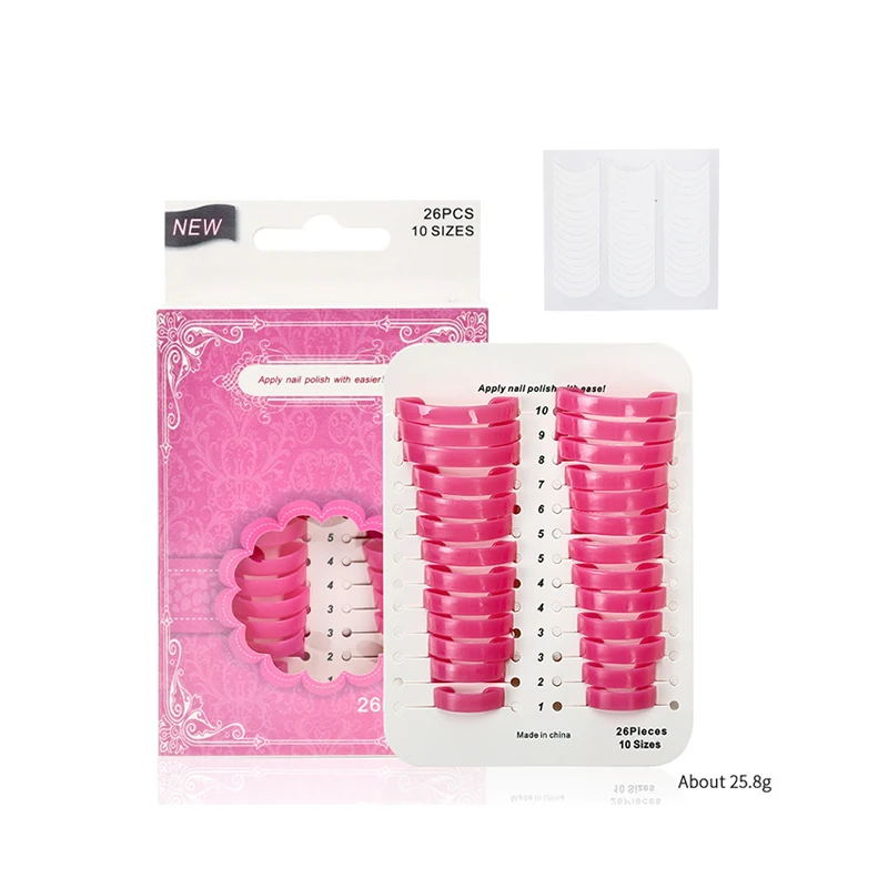 Nail anti-overflow clip manicure anti-overflow clip nail polish spill-proof protector Anti-overflow auxiliary tool