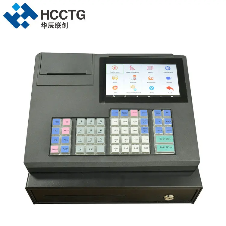 Кассир с сенсорным экраном все в одном ресторане POS терминал программным HCC-A1170