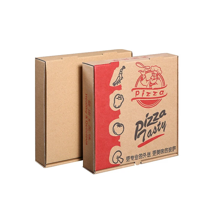 Cheap Pizza Boxes Wholesale Pizza Box Corrugated Cardboard Printed Box For Pizza And Cake