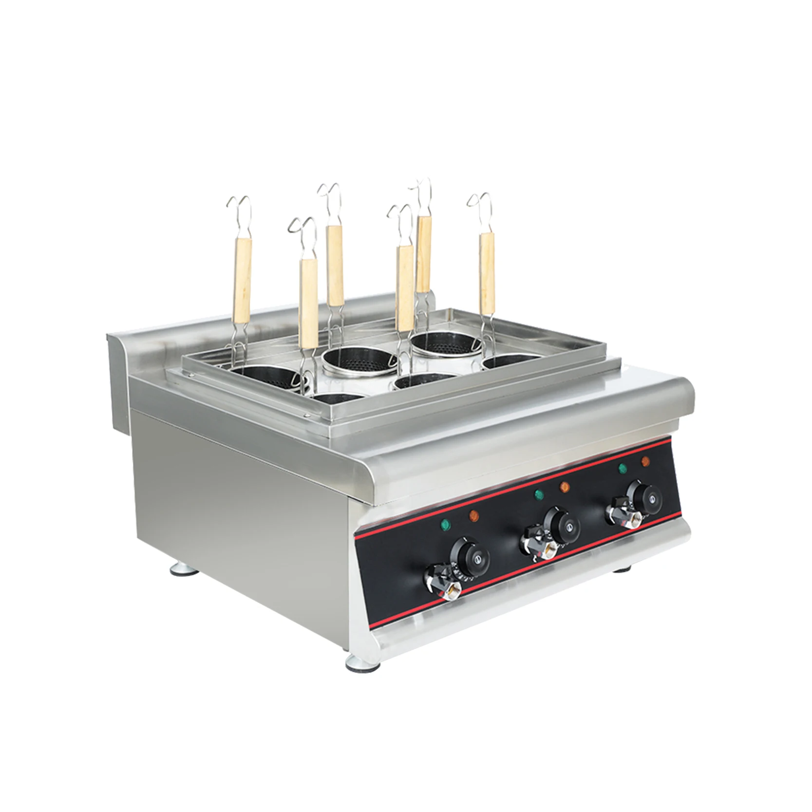 Stainless Steel Table Top Electric Pasta Cooker Noodle Cooker Cocedor de pasta Cocedor de fideos