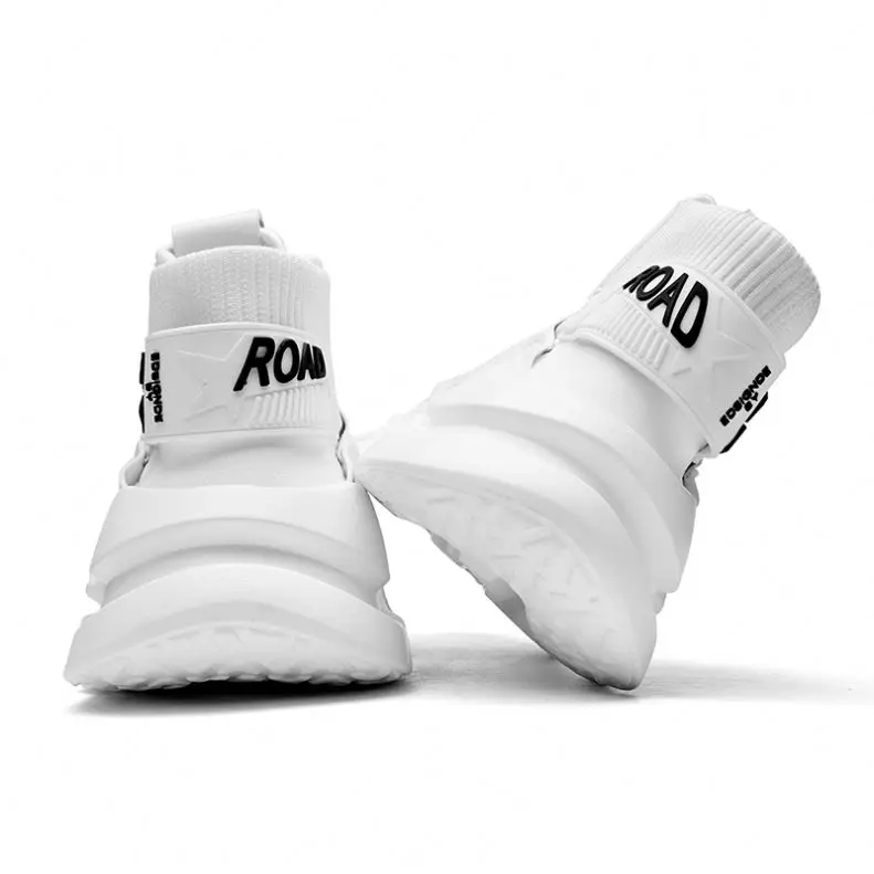 New Arrivals Stylish Breathable Knit Upper Men Sports Shoes with TPU Sole Men Sneakers