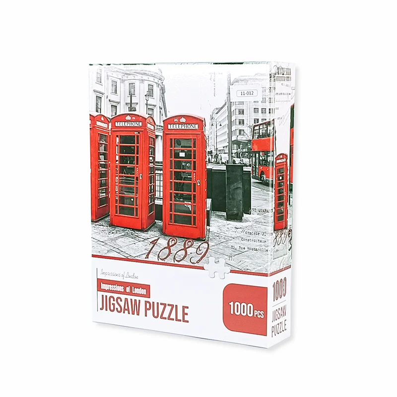 Personalized Custom Puzzle Game 100 500 1000 2000 Pieces Jigsaw Puzzles for Adult Kids