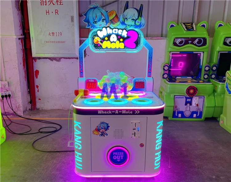 Toy Machine Games Crazy Kids Coin Operated Game Machine Children Arcade Interactive Game Machines Sale Cheap